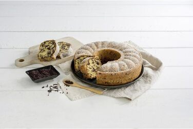 Форма для випічки Zenker Springform Ø 24 см з двома днами, з антипригарним покриттям, для сапкових тортів та пирогів, 1 шт.