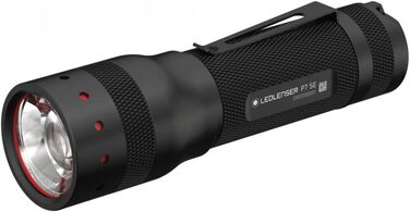 Ledlenser P7 SE LED Flashlight | Led Battery Flashlight Focusable | All-Around Light with 500 Lumens | Lamp with Advanced Focus | 320 Meter Beam Distance | 25 Hours of Run Time | Strobe Mode