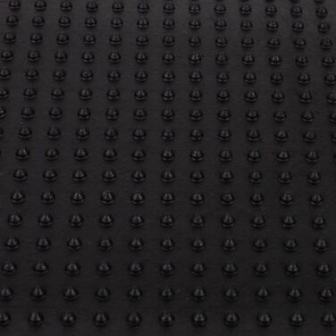 Rubber Threshold Ramps - Non-Slip Transition Mats for Indoor/Outdoor Use - 5 Piece Set - Various Designs - 25x75cm (Santiago)