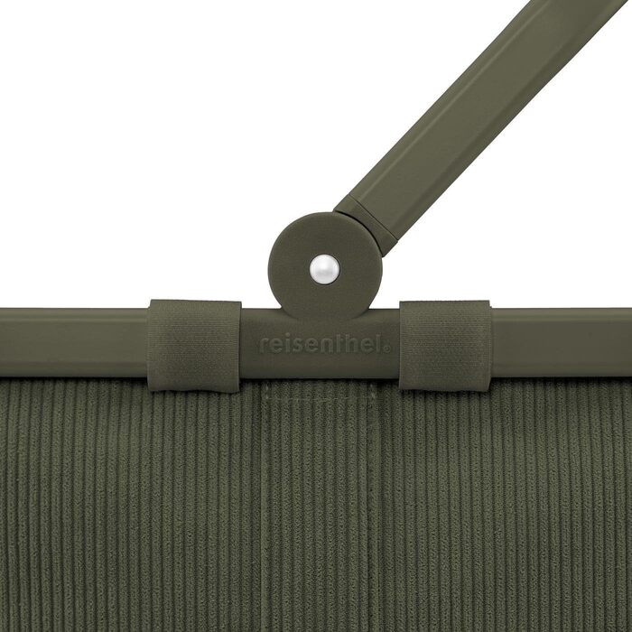 Сумка-шопер Reisenthel Carrybag – містка та практична, Cord Dark Matcha, Single