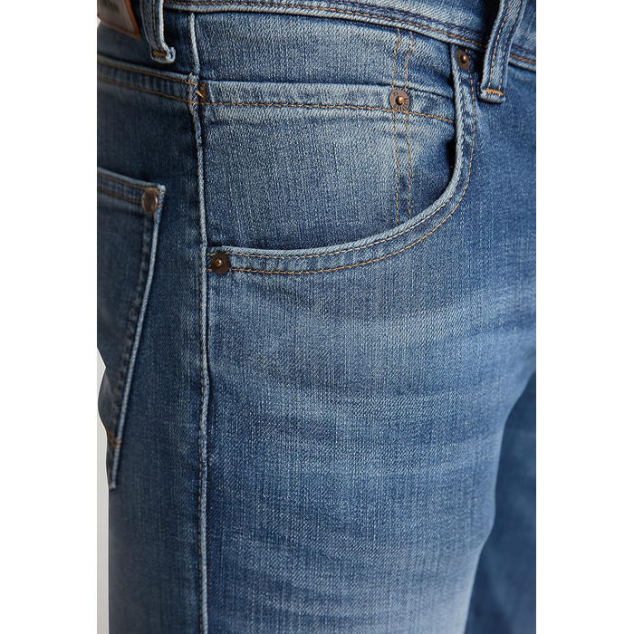 Джинси чоловічі MUSTANG Michigan Straight 34W/32L світло-потерті, оригінал