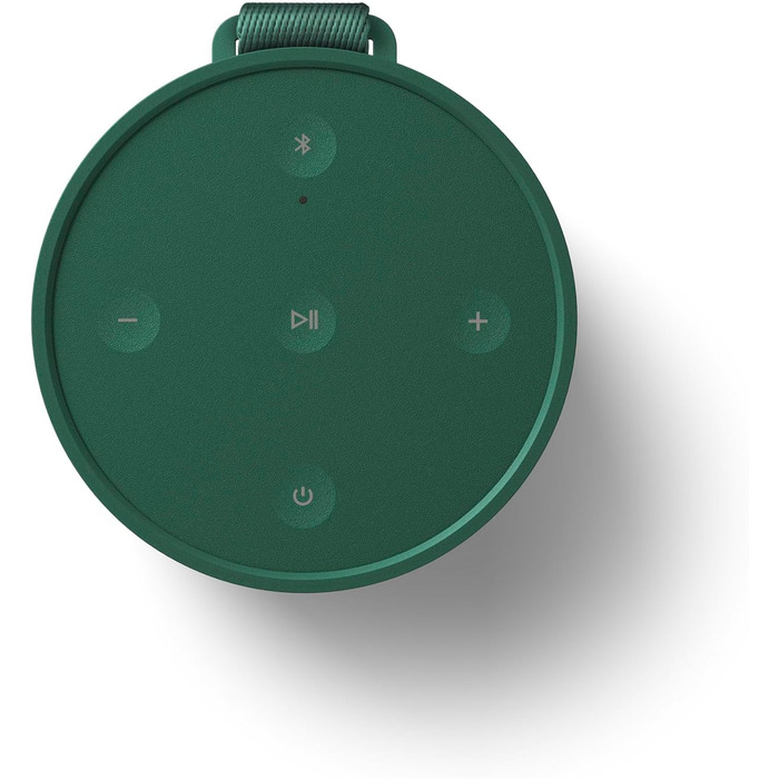 Bang & Olufsen Beosound Explore: Портативна Bluetooth колонка, водонепроникна IP67, зелений колір. Для подорожей, кемпінгу та дому. До 27 годин звучання, 360° звук