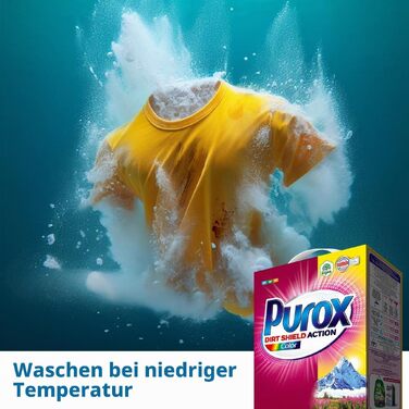 Пральний порошок PUROX для всіх видів тканин (Color), 5 кг, 71 прання