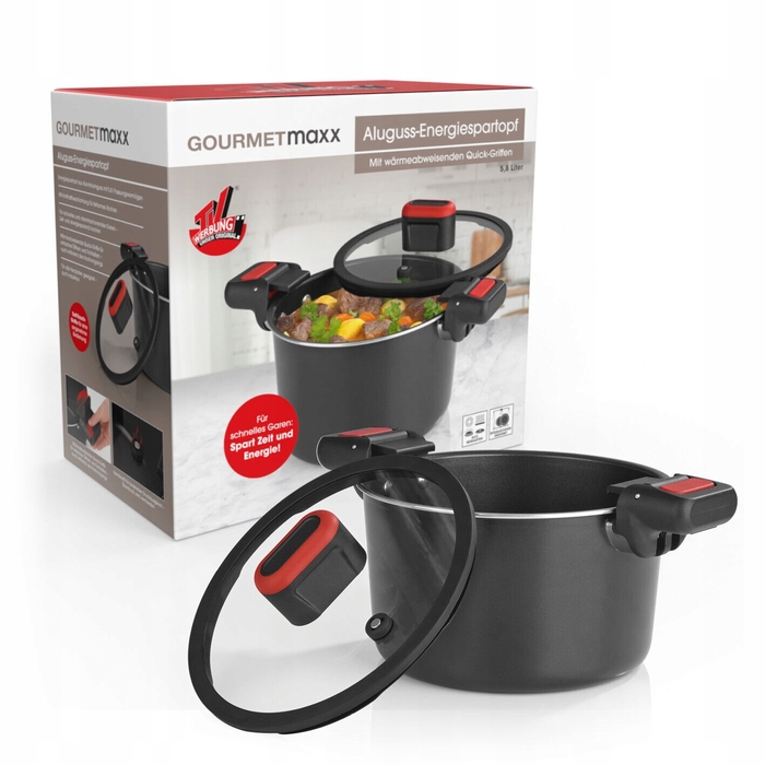 Традиційний скороварка GOURMETmaxx 5,8 л для приготування під тиском