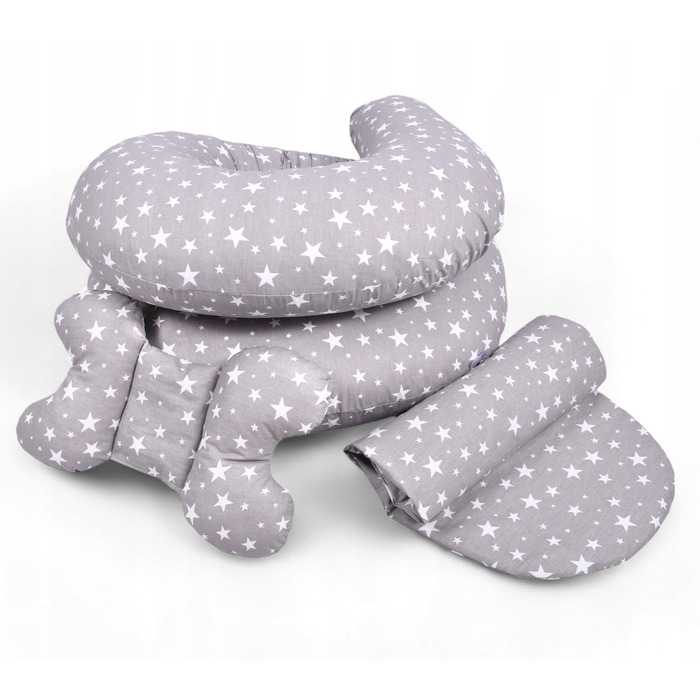 Подушка для вагітних Dreamland Medic багатоколірна, наповнювач — силіконові кульки