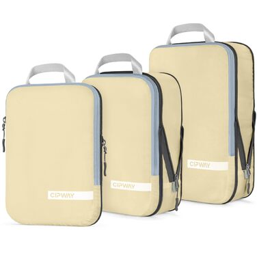 Набір кубиків-органайзерів для подорожей Cipway, 6 шт, білий, розширюваний, ультралегкий