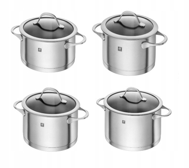 Набір каструль Zwilling Essence з нержавіючої сталі, 5 предметів