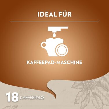 Кава Lavazza Crema e Aroma в падах, середній обсмаження, кремовий та ароматний смак, 180 шт (10 упаковок по 10 падів, 125 г)