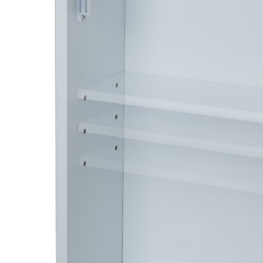 Relaxdays Mirror Cabinet with Towel Rail