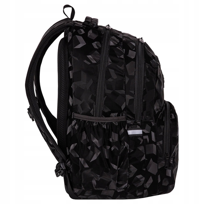 Молодіжний шкільний рюкзак CoolPack Pick Trace Square 3D, чорний