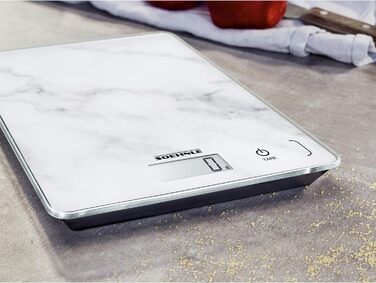 Кухонні ваги Soehnle Page Compact білі, цифрові, до 5 кг, LCD-дисплей, функція тарування