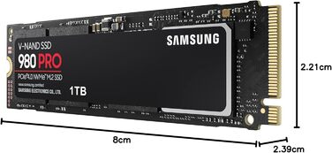 SSD Samsung 980 PRO 1TB NVMe M.2 PCIe 4.0 - Внутрішній SSD для геймінгу та редагування відео