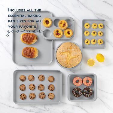 Набір форм для випічки з антипригарним покриттям, 13 шт. Salbei (Деним)