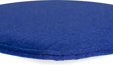 Набір з 4 фетрових подушок для стільців Sunnypillow 35x35 см, сині, для дому та вулиці