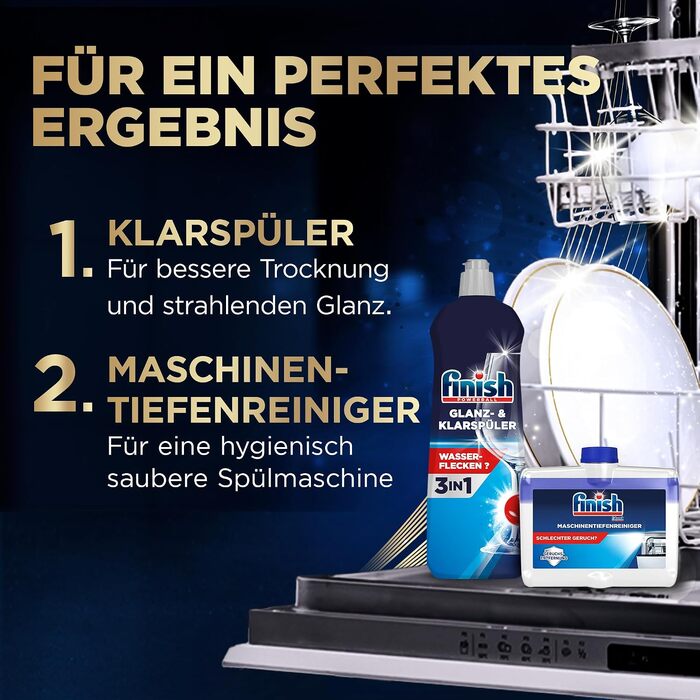 Таблетки для посудомийної машини Finish Ultimate Plus Infinity Shine, 146 шт (2 x 73 капсули)