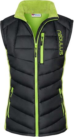 Жилет Nebulus Weste Revival Daen чорного та лаймового кольору, розмір S