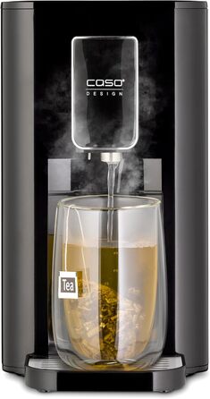 CASO HW 550 -Turbo Hot Water Dispenser, for preparing tea, instant coffee, baby food. Water tank with 2.9 l capacity, 7 adjustable temperature levels from 40-100 °C in 10 °C increments.