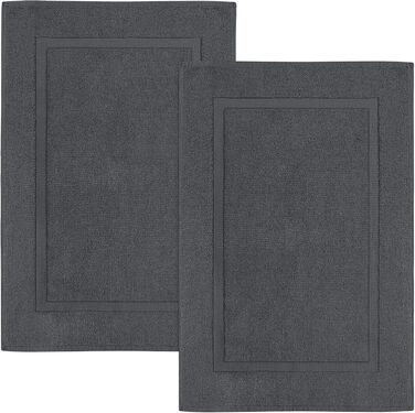 Набір рушників для ванної кімнати Utopia Towels (2 шт.) 53 x 86 см, 100% бавовна, сірий