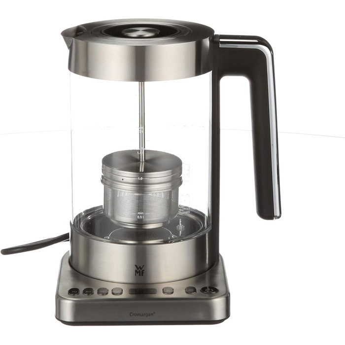 WMF LONO 2-in-1 Tea and Kettle Stainless Steel, New. WMF LONO 2-in-1 Tea and Kettle, Single.