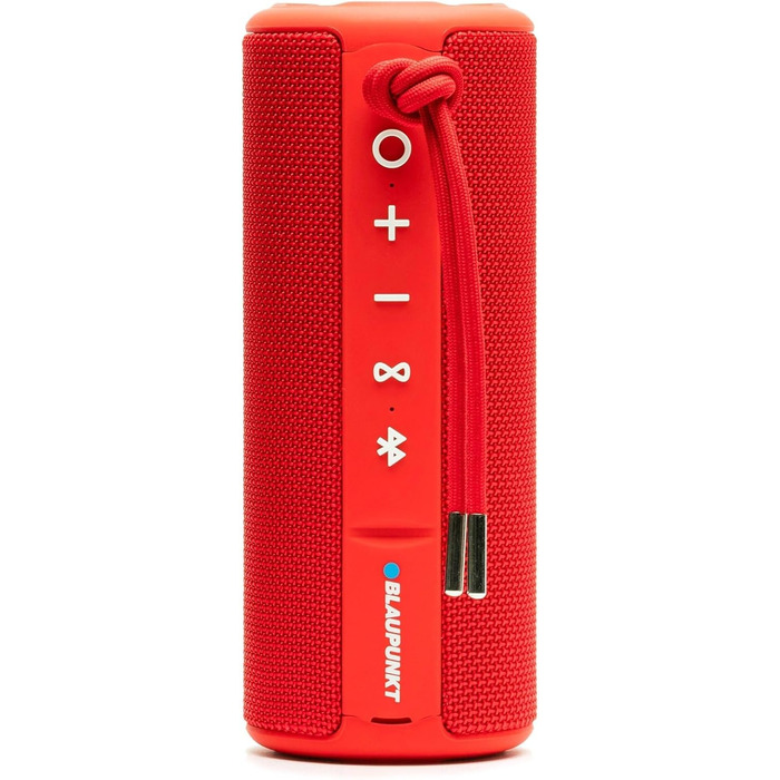 Bluetooth колонка Blaupunkt BT 214 портативна, бездротова, чорна. 10 год автономії, Bluetooth 5.0, AUX, гучний зв'язок, чіткий звук, потужні баси. Для телефону, планшету, вулиці, саду.