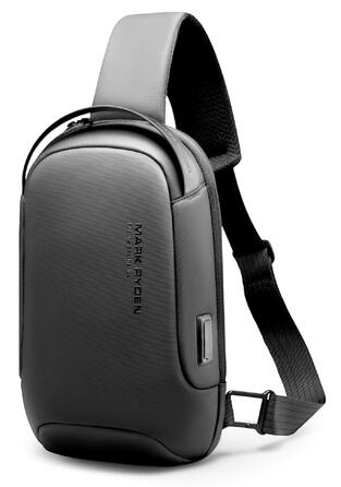 Водонепроникна сумка-слінг Mark Ryden Crossbody проти крадіжок для чоловіків та жінок, сумка через плече для подорожей з відділенням для iPad 9.7