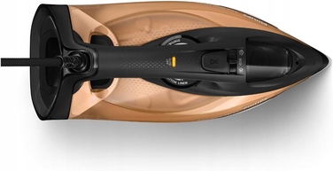 Парова праска 2800 Вт, потужний паровий удар 250 г, підошва SteamGlide Elite