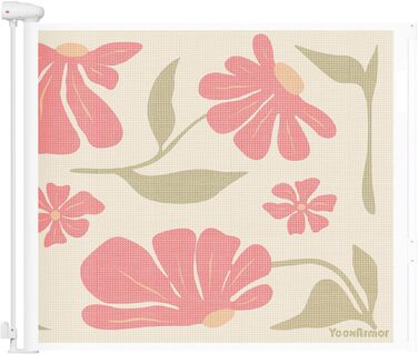 Захисний бар'єр для дитячих воріт, розтяжний, 0-140 см. Захист від падіння для дітей, котів та собак. Підходить для сходів, дверей, внутрішнього та зовнішнього використання. Розміри: 86x140 см