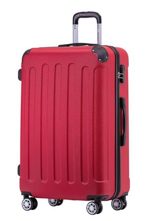 Набір валіз Beibye Hartschalen: M, L, XL з ABS матеріалу, ручна класть, телескопічна ручка, коліщата, захисне замкове механізм