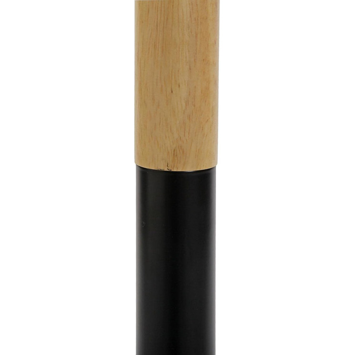 Верса Холстебро - сучасний чоловічий вішак з 2 гачками, 112 x 28,8 x 46,5 см, метал та дерево, білий/чорний