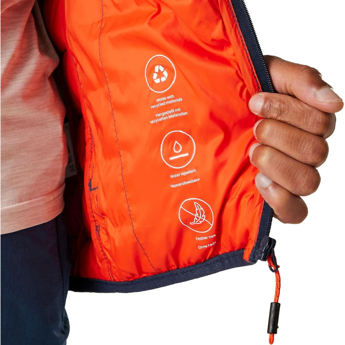 Чоловіча жилетка Regatta Hillpack II - тепла та зручна (XXL, Moonlight Denim/Tangerine Tango)