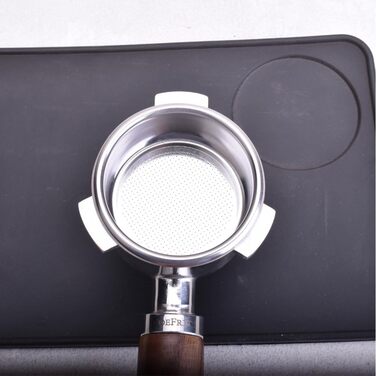 Портфільтр 54 мм з подвійним носиком для кавомашини Breville Barista Express, горіхове дерево, нержавіюча сталь, аксесуар для еспресо