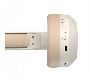 Бездротові навушники Edifier W820NB Plus ANC, накладні, з мікрофоном, бежеві