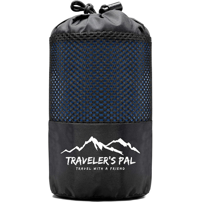 Traveler's Pal Hüttenschlafsack made from 100% Duraweave - Sleeping bag with side and foot zipper - Lightweight and thin insert summer sleeping bag, breathable and skin-friendly