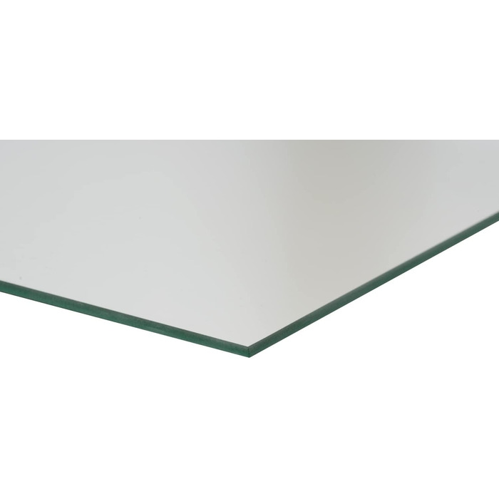 Дзеркальні плитки для стін: набір з 4 шт, скло, 30x30 см, самоклеючі