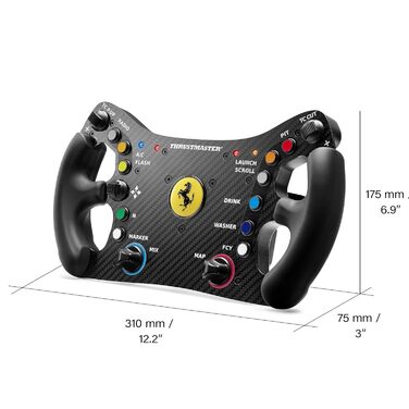 Кермо Thrustmaster Ferrari 488 GT3 - офіційно ліцензоване, для PC, PS5, PS4, Xbox Series X|S, Xbox One
