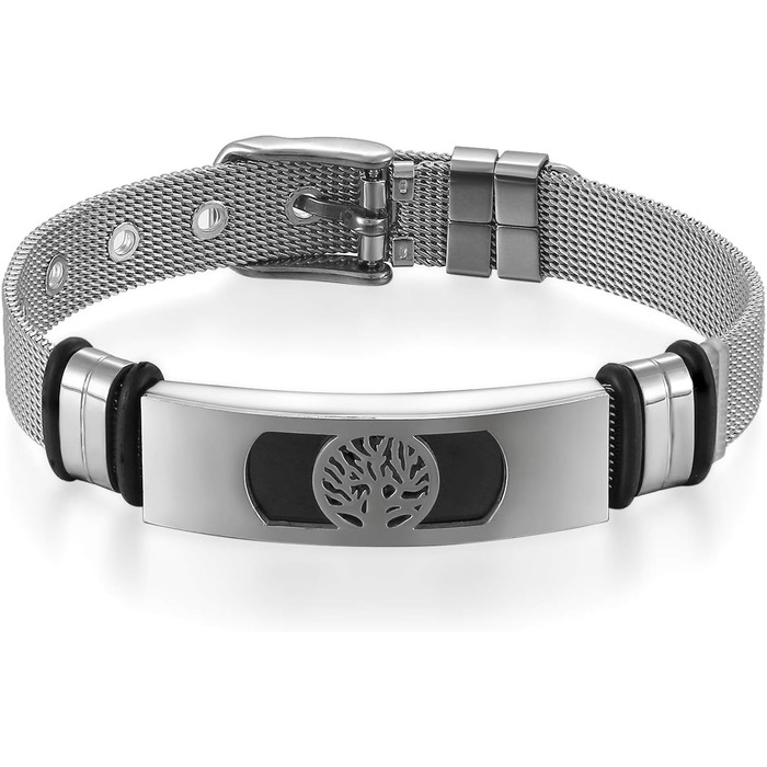 Чоловічий браслет Flongo з нержавіючої сталі 