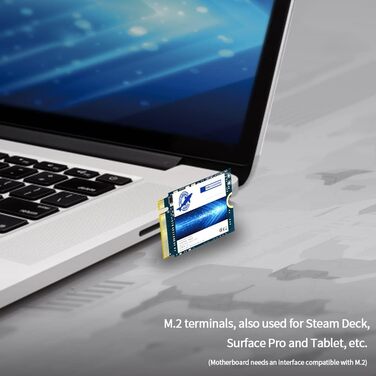 SSD Dogfish M.2 2230 NVMe PCIe 4.0 512GB для ігор та ноутбуків