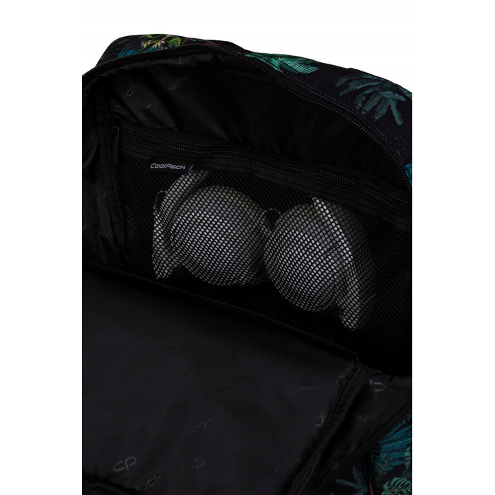 Багатовідсінковий шкільний рюкзак CoolPack, білий, багатоколірний, 26 л