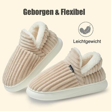 Тапочки домашні Donpapa для жінок та чоловіків, зимові, теплі, з плюшем та кордурою, закриті, з пам'яттю, антиковзаючі, для дому та вулиці, 38/39 EU, хакі