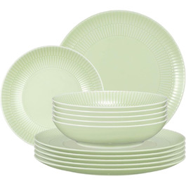 Сервіз Seltmann Weiden Amina, 12-ти частинний, білий (Селадон)