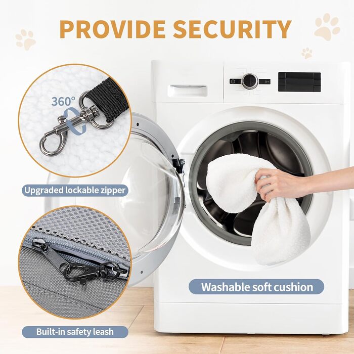 Транспортна сумка Petsfit для котів та собак | Авіапереліт, авто, поїзд | Сіра, Small