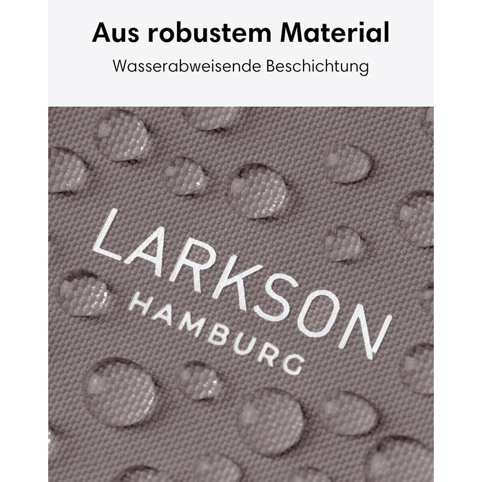 Сумка через плече LARKSON Solveig Medium бежева (Taupe) 3л - Місячна сумка, водонепроникна