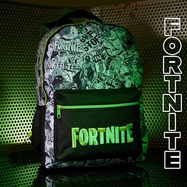 Рюкзак Fortnite для дітей та підлітків: чорний, для школи, спорту та відпочинку. Ідеальний подарунок!