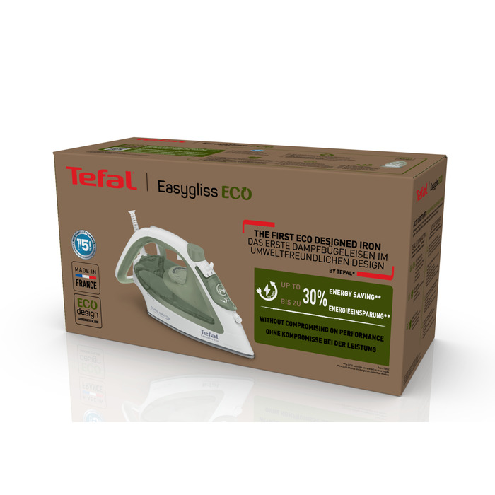 Праска Tefal Easygliss Eco 5781 (суха та парова) з підошвою Durilium Airglide