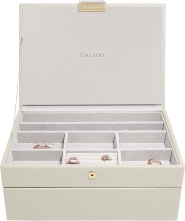 Набір скриньок для прикрас Stackers Classic Medium (Hellbeige), 2 шт.