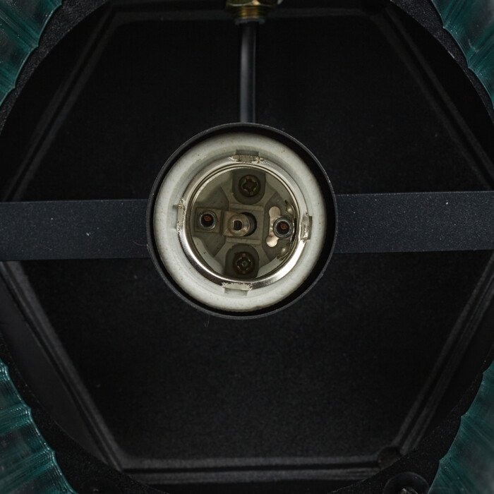 Relaxdays Hexagonal Outdoor Wall Lamp