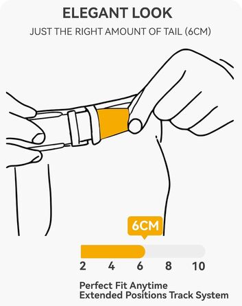 Чоловічий шкіряний ремінь CHAOREN 32 мм для ділового костюма та формального одягу, темно-коричневий, розмір 103 см