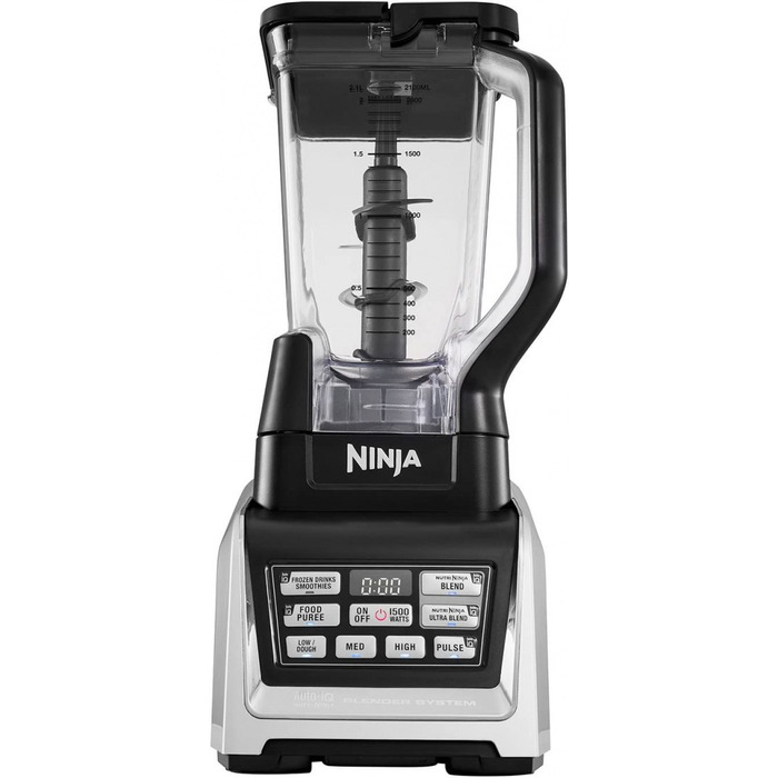 Стаціонарний блендер Ninja BL682EU2, 1500 Вт, чорний