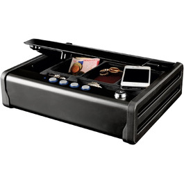 MASTER LOCK Portable Safe with Combination Lock and Cable - P008EML - Ideal for Electronics, Documents, Cash & More