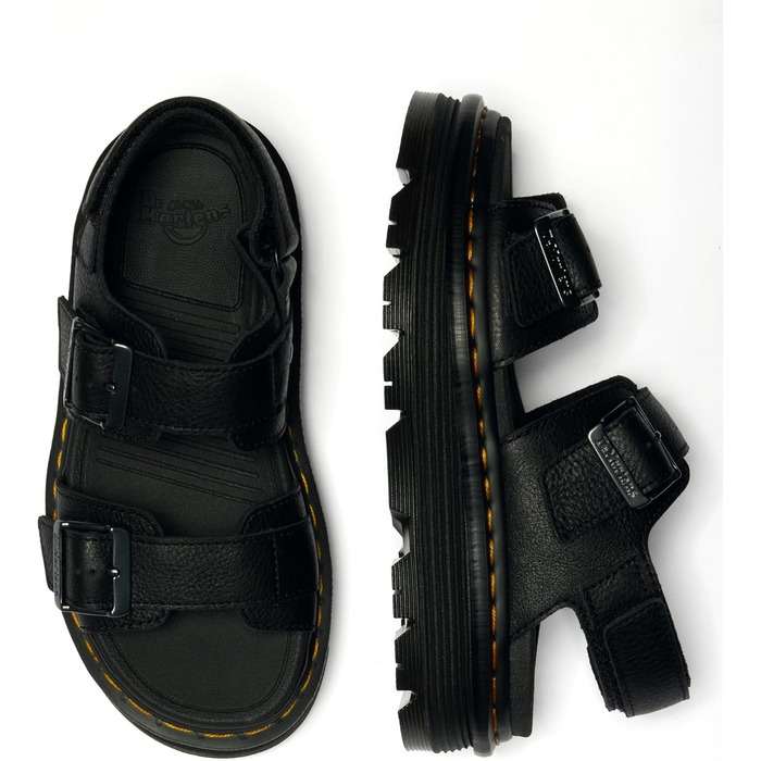 Сандалі Dr. Martens Zebzag жіночі, 42 EU - Чорні шкіряні сандалі на платформі